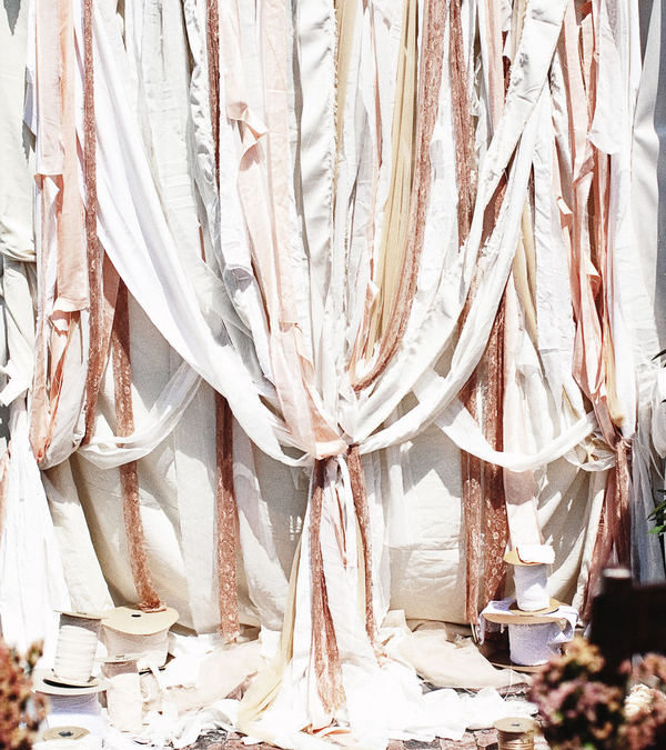 ribbon backdrop love