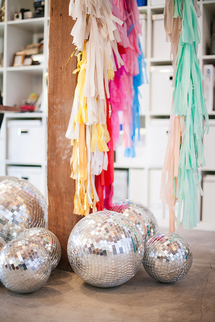 disco balls + tassels l Geronimo Studio