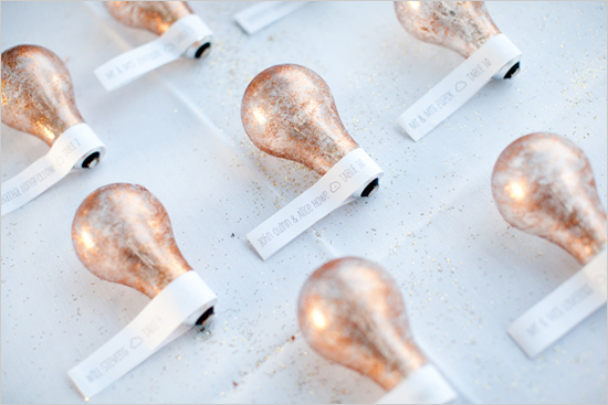 BRIGHT IDEA | escort cards
