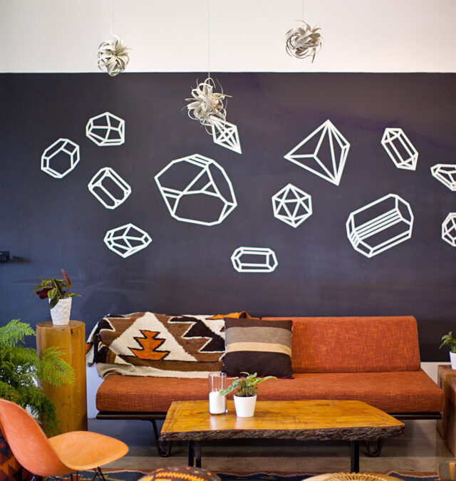 chalkboard art + lounge | BASH PLEASE