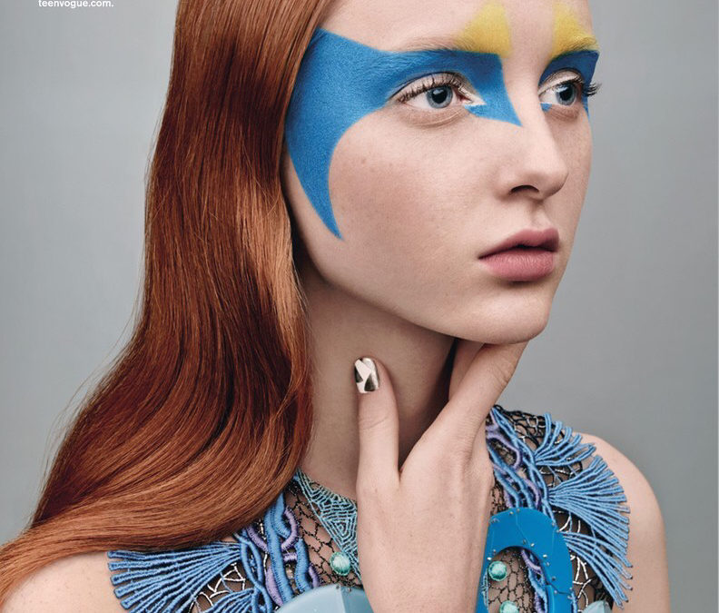 SUPER HEROS via TEEN VOGUE MARCH 2015 | Hair + Makeup: Pat McGrath Models: Dalianah, Madison, Leila And Kristine | Photography: Jason Kibbler