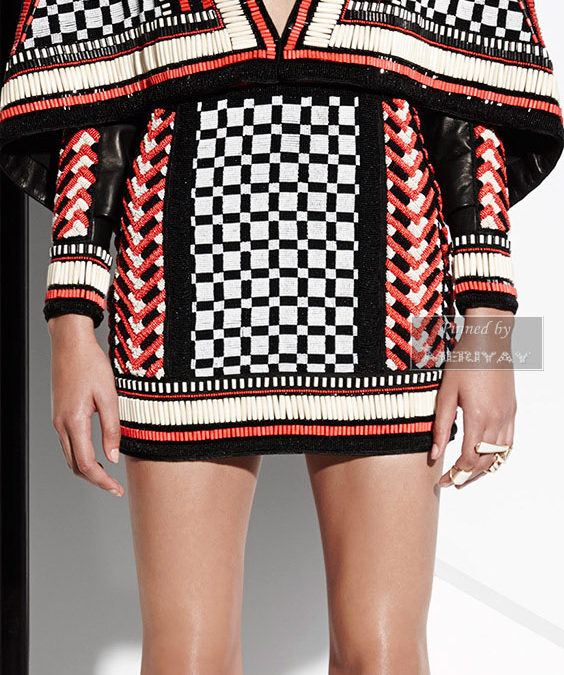 beaded beauty | Balmain Resort 2015