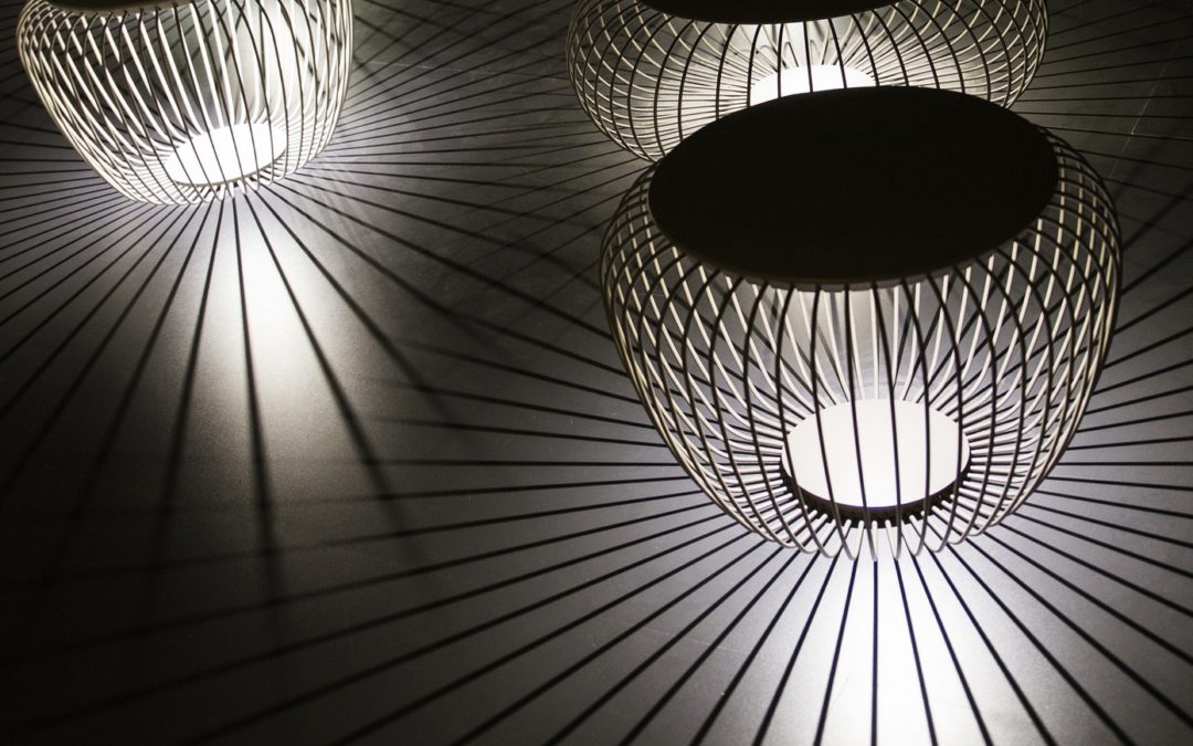 LED steel floor lamp | MERIDIANO BY @vibialight | design by JORDI VILARDELL & MERITXELL VIDAL