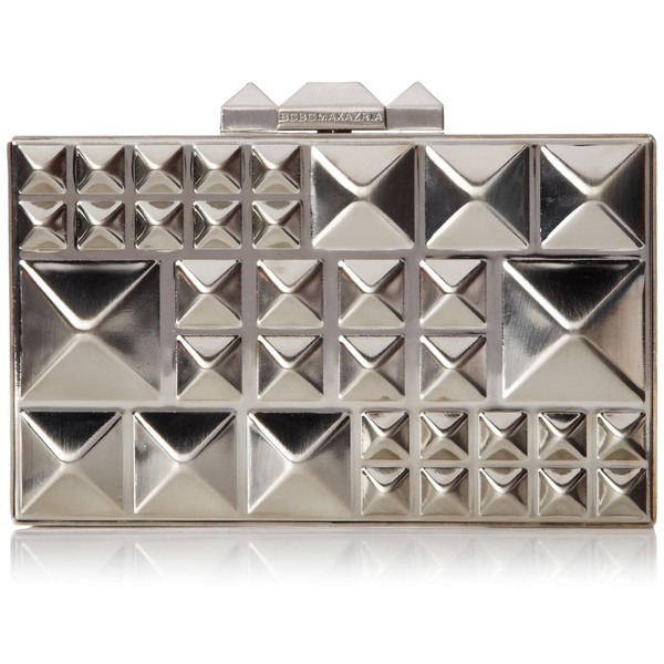 BCBG Pyramid Hard Case Clutch