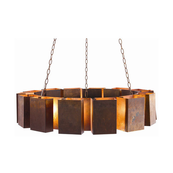 Arteriors Home Vaughn Rust 14 Light Pendant