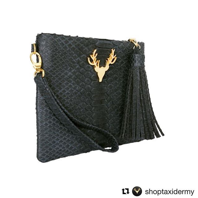 set your alarm for noon today. lots of deadlines including this @shoptaxidermy giveaway w/ @naomie_olindo for #imMe | donate $5 and you may win this $495 clutch! [visit the #shoptaxidermy insta page for details]