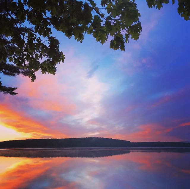 5AM never looked so good | #goodmorning #maine